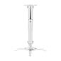 AISENS - CP04TSRE-133 - Support Universel éco-Rotatif, inclusif et Extensible de Plafond pour PROJECTEUR 13.5KG, Blanc AISENS - CP04TSRE-133 - Support Universel éco-Rotatif, inclusif et Extensible de Plafond pour PROJECTEUR 13.5KG, Blanc