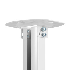 AISENS - CP04TSRE-133 - Support Universel éco-Rotatif, inclusif et Extensible de Plafond pour PROJECTEUR 13.5KG, Blanc