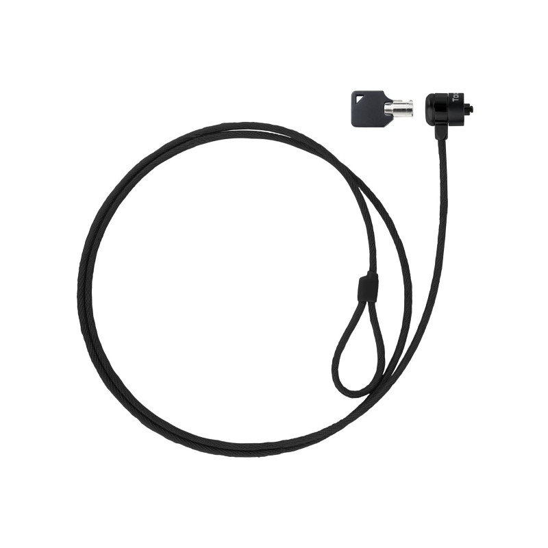 NANOCABLE TQCLKC0025-G Câble de sécurité avec clé pour Ordinateur Portable Gris foncé 1,5 m NANOCABLE TQCLKC0025-G Câble de sécurité avec clé pour Ordinateur Portable Gris foncé 1,5 m