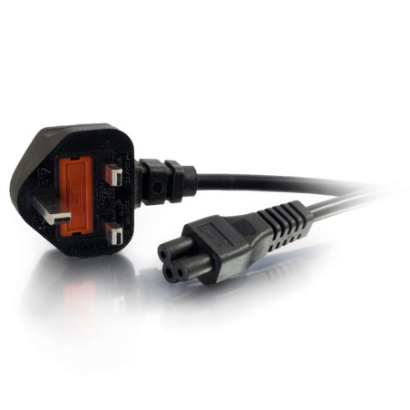 Cbl/2m BS 1363 to IEC 60320 C5 Pwr Cord