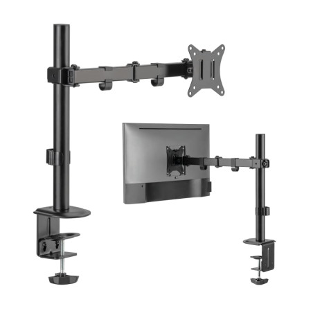 iggual SPM01 Brazo Inclinable/Giratorio Para Monitor 17" a 32" VESA 100x100 Máx 9Kg
