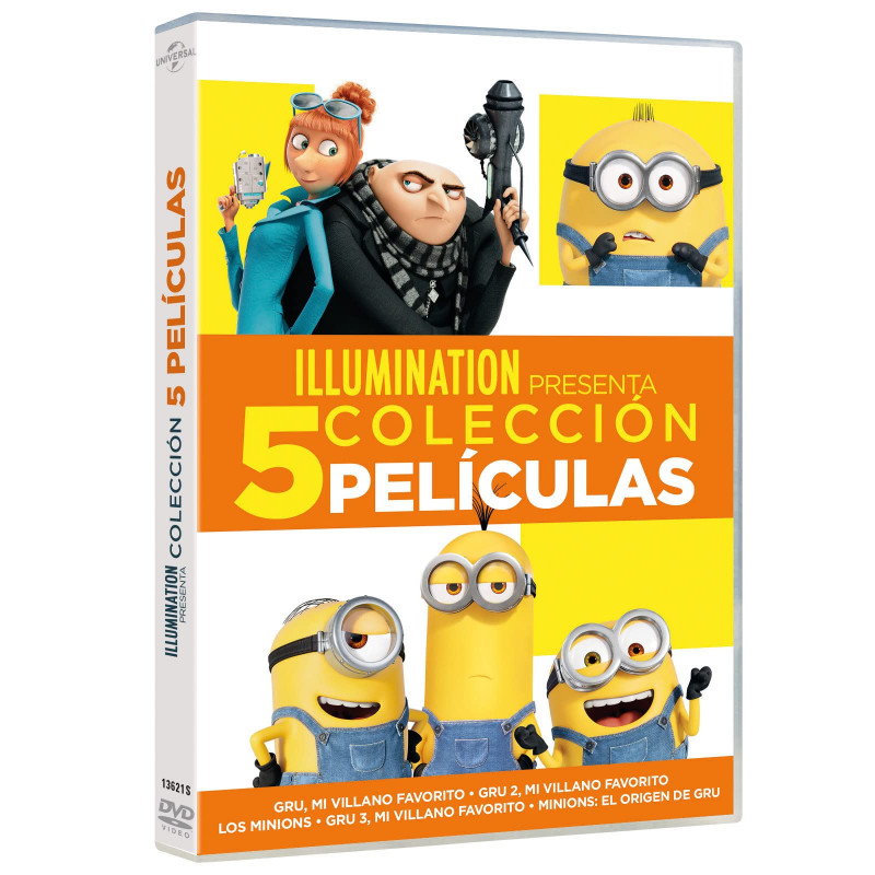 Minions 1-2 + gru: mi vill 1-3 - DVD