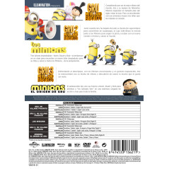 Minions 1-2 + gru: mi vill 1-3 - DVD