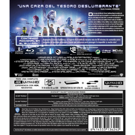 Ready player one (4K UHD + Blu-ray)