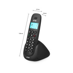 SPC Art – Téléphone Fixe sans Fil avec écran Lumineux, identificateur d’Appel, Mains Libres, répertoire, Mode muet, compatibilit