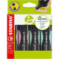 STABILO GREEN BOSS Pastel - Surligneur - Pochette x 4 surligneurs ecoresponsables - coloris pastel assortis