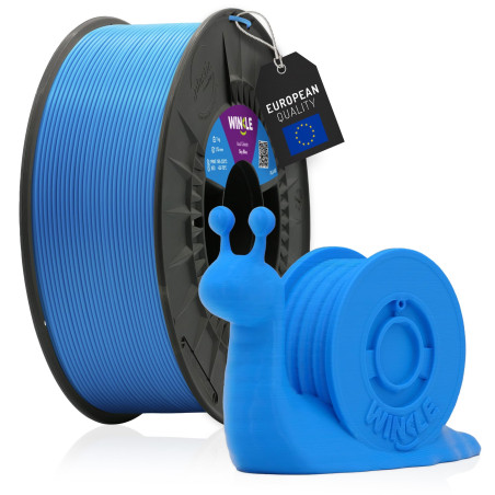 WINKLE Filament PLA HD 1.75mm Bleu Ciel pour Impression 3D, Bobine PLA 1kg, Filament Imprimante 3D, Matériaux d'impression 3D, P