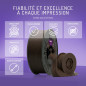 WINKLE Filament PLA HD 1.75mm Brun Ébène pour Impression 3D, Bobine PLA 1kg, Filament Imprimante 3D, Matériaux d'impression 3D, 