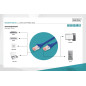 DIGITUS Câble LAN Cat 6-3m - RJ45 Câble réseau - S/FTP Blindé - Compatible Cat 6A & Cat 7 - Bleu DIGITUS Câble LAN Cat 6-3m - RJ45 Câble réseau - S/FTP Blindé - Compatible Cat 6A & Cat 7 - Bleu