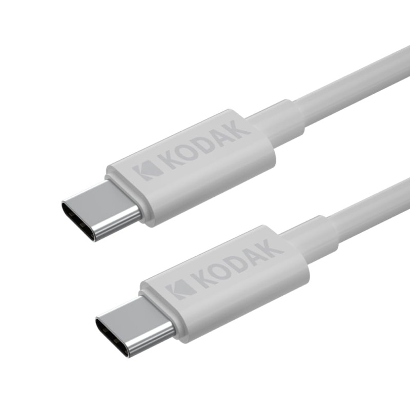 KODAK Câble USB Blanc – USB-A vers Micro-USB – 1 m – Câble de Charge et Synchronisation – Compatible Appareils Photo KODAK, Smar KODAK Câble USB Blanc – USB-A vers Micro-USB – 1 m – Câble de Charge et Synchronisation – Compatible Appareils Photo KODAK, Smar
