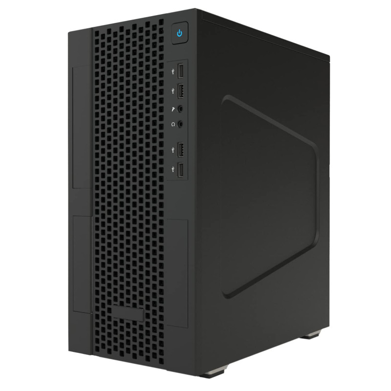 Itek SMALLCOM-P Boîtier Mini Tour mATX, USB3, 2XUSB2, Type-C, Mesh, Noir Itek SMALLCOM-P Boîtier Mini Tour mATX, USB3, 2XUSB2, Type-C, Mesh, Noir