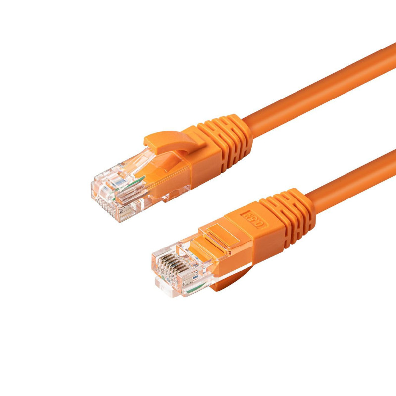 Microconnect CAT6A UTP 2m Orange LSZH Marque