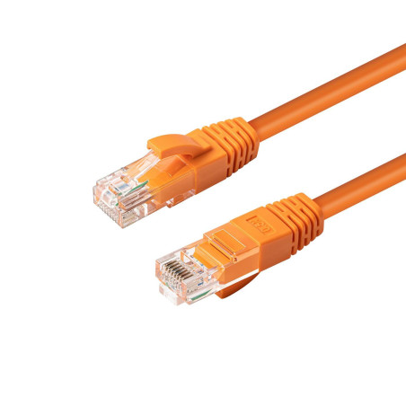 Microconnect CAT6A UTP 2m Orange LSZH Marque