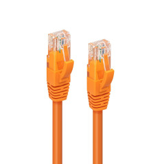 Microconnect CAT6A UTP 2m Orange LSZH Marque