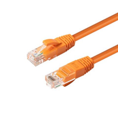 Microconnect CAT6A UTP 2m Orange LSZH Marque