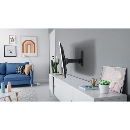 Vogel's TVM 1625 Support Mural TV orientable pour téléviseurs 40-77 Pouces, Poids Max. 35 kg, Pivotant jusqu'à 120º, Support TV