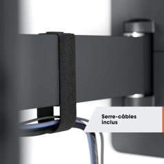 Vogel's TVM 1625 Support Mural TV orientable pour téléviseurs 40-77 Pouces, Poids Max. 35 kg, Pivotant jusqu'à 120º, Support TV 