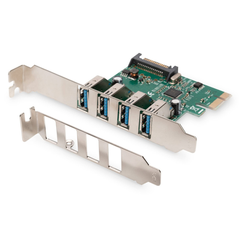 Digitus DS-30221-1 Carte réseau Interne USB 5000 Mbit/s