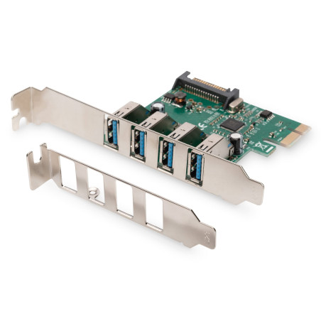 Digitus DS-30221-1 Carte réseau Interne USB 5000 Mbit/s