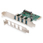 Digitus DS-30221-1 Carte réseau Interne USB 5000 Mbit/s
