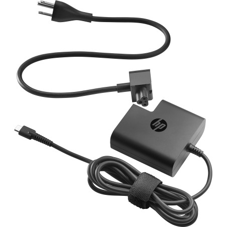 HP 1HE08AA#ABU USB-C Adaptateur Secteur AC 65 W Royaume-Uni pour Pro x2 612 G2