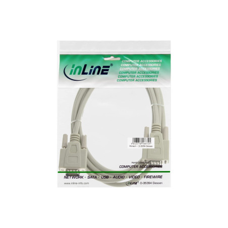 InLine 4043718163809 Câble VGA 10 m Blanc