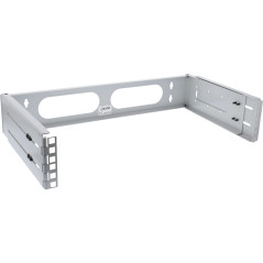 InLine Rack de 19" pour Montage Mural 2U, 24-40 cm de Profondeur, Gris