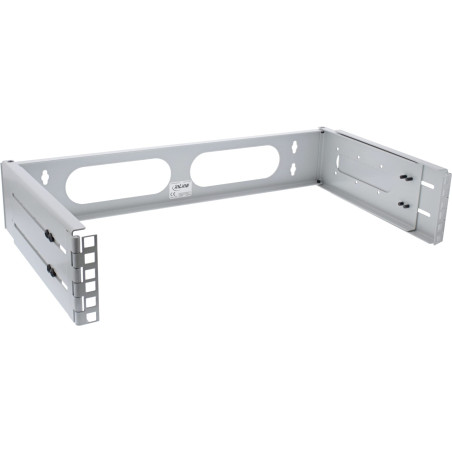 InLine Rack de 19" pour Montage Mural 2U, 24-40 cm de Profondeur, Gris