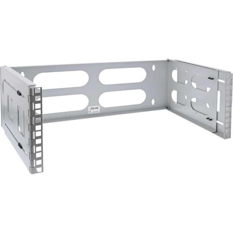 InLine Rack Mural 4HE Gris 19" 24–40 cm