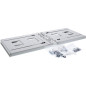 InLine Rack Mural 4HE Gris 19" 24–40 cm