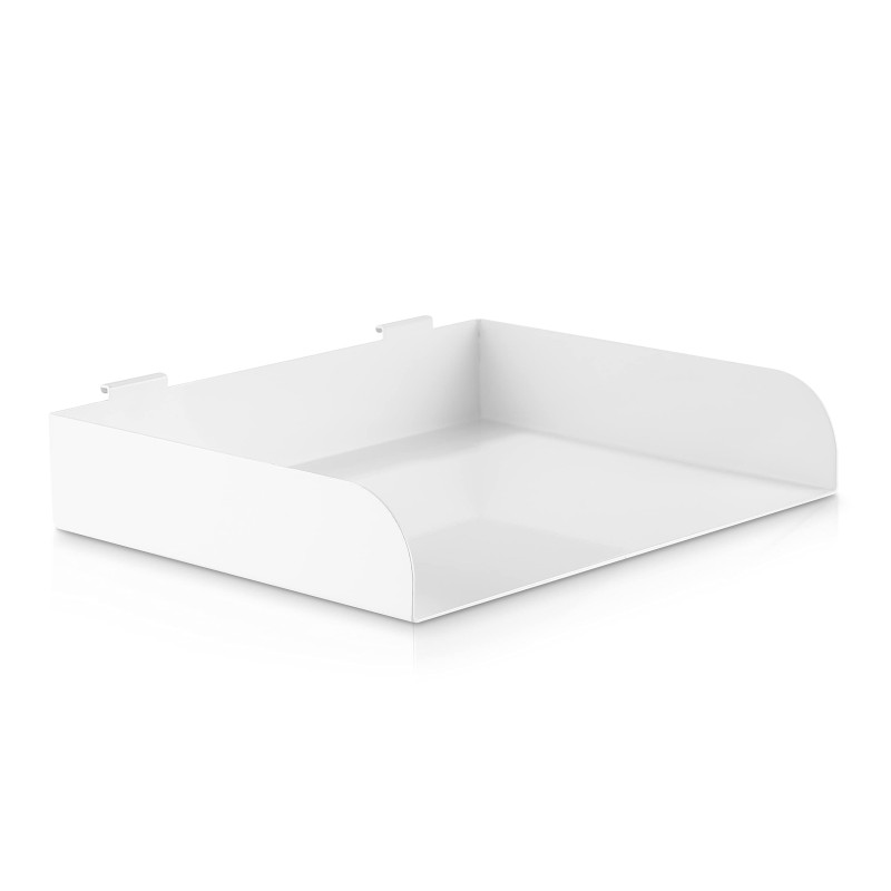 InLine® Slatwall Grande étagère Blanc InLine® Slatwall Grande étagère Blanc