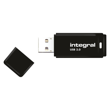 Integral 256GB Clé USB Mémoire 3.2 Gen 1 Super Speed Rapide Noire