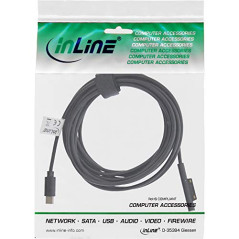 InLine® Câble de Charge USB Type-C vers Surface 1 m