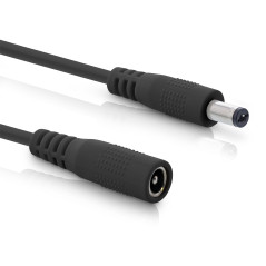 InLine Câble d'extension CC, Bloc d'alimentation Universel pour Bandes LED, caméras de Surveillance, imprimantes, routeurs, comm