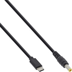 InLine® Câble de charge USB type C vers ASUS/Lenovo (rond), 2 m
