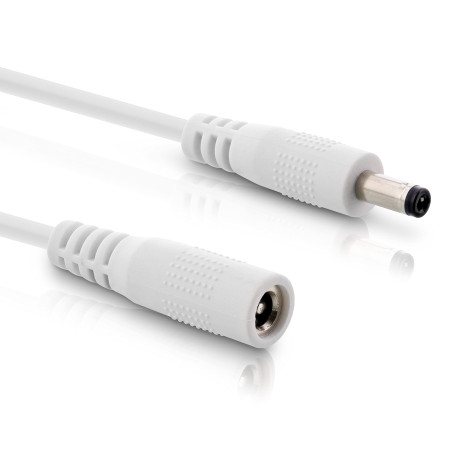 InLine - Câble d'extension CC universel pour Amazon Echo Dot, bandes LED, caméras de surveillance, fiche CC mâle/femelle 4,0 x 1