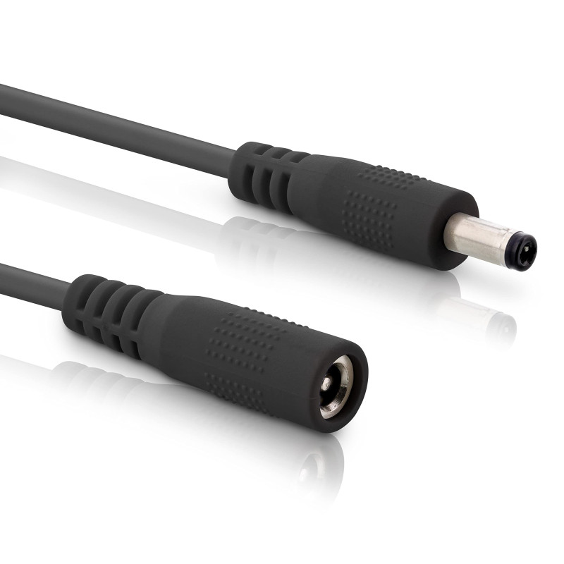 Cavo prolunga CC InLine - spina/presa CC 5,5x2,5 mm - AWG 18 - nero 2 m Cavo prolunga CC InLine - spina/presa CC 5,5x2,5 mm - AWG 18 - nero 2 m
