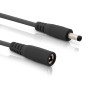 Cavo prolunga CC InLine - spina/presa CC 5,5x2,5 mm - AWG 18 - nero 2 m Cavo prolunga CC InLine - spina/presa CC 5,5x2,5 mm - AWG 18 - nero 2 m