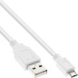 INTOS ELECTRONIC AG InLine 0.5m USB 2.0 A - Micro B câble USB 0,5 m USB A Micro-USB B Blanc - Câbles USB (0,5 m, USB A, Micro-US INTOS ELECTRONIC AG InLine 0.5m USB 2.0 A - Micro B câble USB 0,5 m USB A Micro-USB B Blanc - Câbles USB (0,5 m, USB A, Micro-US