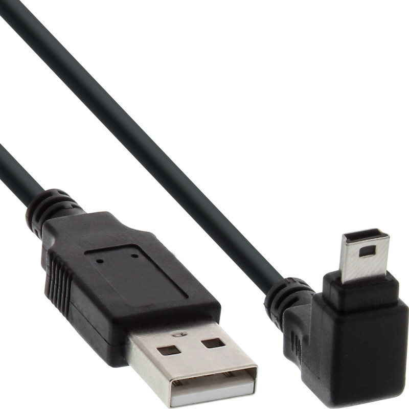 InLine 34210 câble USB 1 m USB A Mini-USB B Noir - Câbles USB (1 m, USB A, Mini-USB B, 2.0, Male connector / Male connector, Noi InLine 34210 câble USB 1 m USB A Mini-USB B Noir - Câbles USB (1 m, USB A, Mini-USB B, 2.0, Male connector / Male connector, Noi