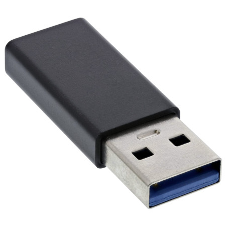 InLine USB 3.2 Gen.1 Adapter, USB-A Stecker Auf USB Typ-C Buchse