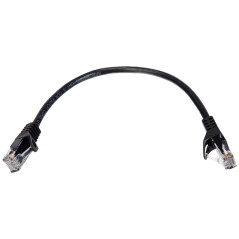 lanberg Cat.6 UTP 0,25 M Noir
