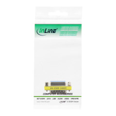 InLine 47719 Mini Adaptateur de Genre 15 Broches mâle vers Femelle