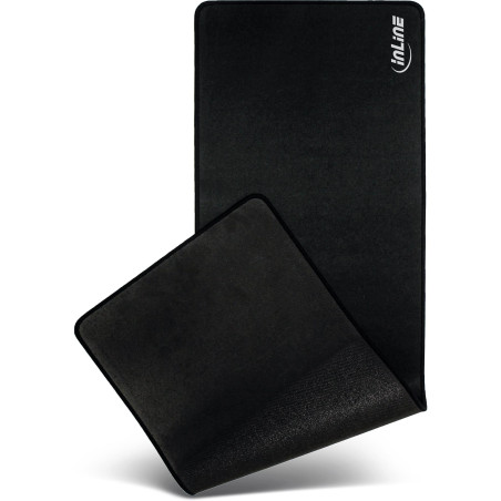 InLine 55451S Tapis de Souris XL Noir 900 x 400 x 2 mm