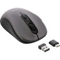 InLine® Souris 3 en 1 Bluetooth + 2 x 2,4 GHz sans Fil 5 Touches Optique Gris/Noir InLine® Souris 3 en 1 Bluetooth + 2 x 2,4 GHz sans Fil 5 Touches Optique Gris/Noir