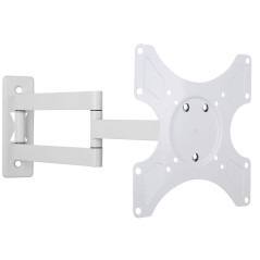 Techly ICA-LCD 2903WH Support Mural métallique pour écran Plat de 75 x 75,100 x 100,200 x 100, 200 x 200 mm Blanc 0-12° 94 cm