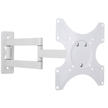 Techly ICA-LCD 2903WH Support Mural métallique pour écran Plat de 75 x 75,100 x 100,200 x 100, 200 x 200 mm Blanc 0-12° 94 cm