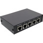 InLine Commutateur T RJ45 1 vers 4 5 Prises RJ45 InLine Commutateur T RJ45 1 vers 4 5 Prises RJ45