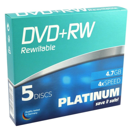 Bestmedia DVD+RW 4.7GB, 5 Pcs.