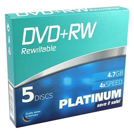 Bestmedia DVD+RW 4.7GB, 5 Pcs.
